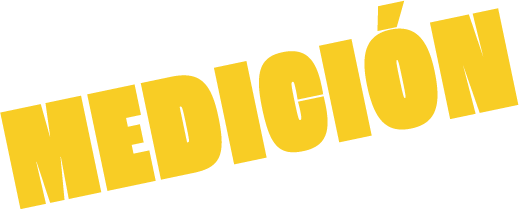medición