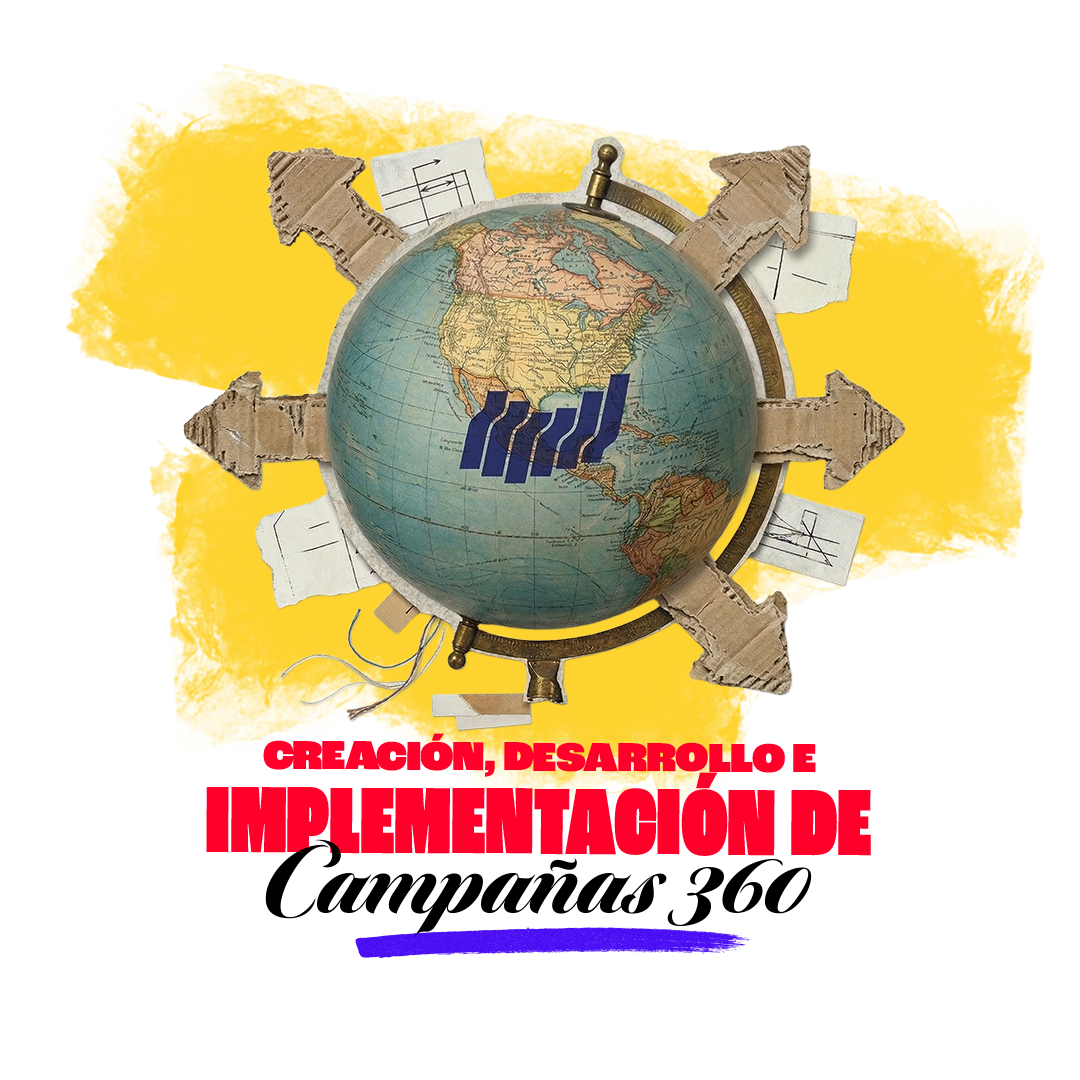 creacion, implementación y desarrollo de campañas 360